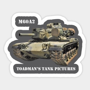 M60A2_wht_txt Sticker